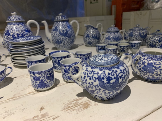 Image 1 of Vasellame blu giapponese (cinese), ampia collezione
