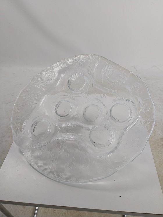 Image 1 of 1 X Glazen Tafelkandelaar Perti Kallioinen Finland 1980's