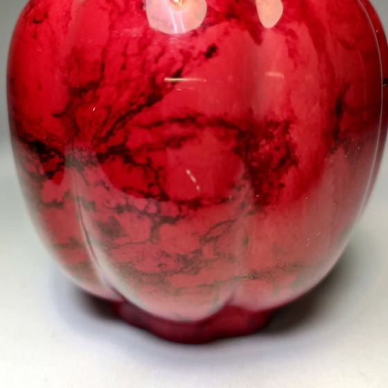 Zsolnay - Vaso - Vaso Eosina Rosso - Porcellana – Vasi, Porcelain (photo 15 of 22)