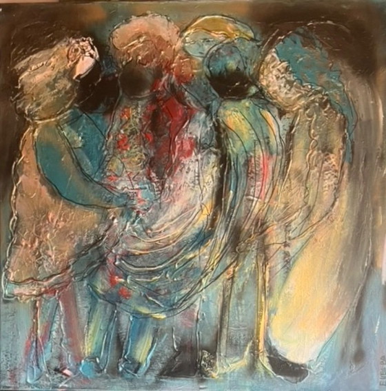 Image 1 of pintura de EllesBB - Golden Family-