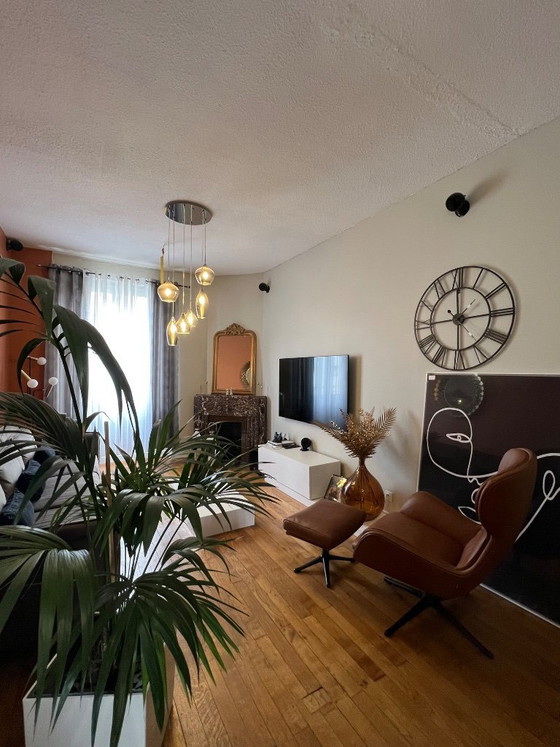 Image 1 of Boconcept Reno+ designer armchair with footrest