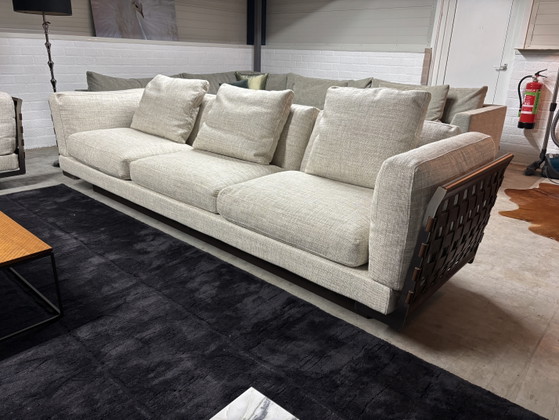 Image 1 of Flexform Cestone Sofas 2 Available Optional Corner Sofa LP 23,180.-
