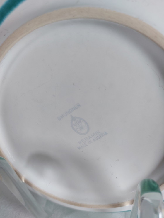 Image 1 of 2 x vintage handbeschilderde borden Gmunder Keramik Austria