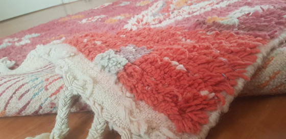 Image 1 of Handgeknoopt Berber kleed wol 150x245cm