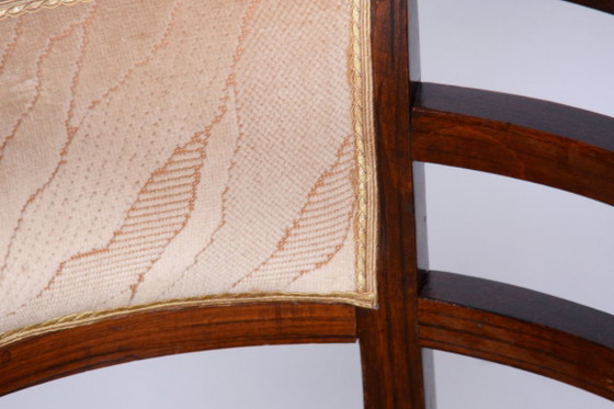Juego de asientos Art Déco restaurado, de J. Hoffmann, Wiener Werkstätte, checo, década de 1910 (photo 7 of 35)