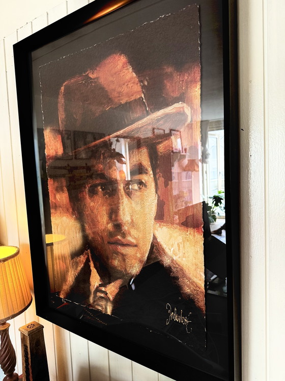 Peter Donkersloot - Michael Corleone (Godfather) – Kunst, Glass, Paper (photo 6 of 6)