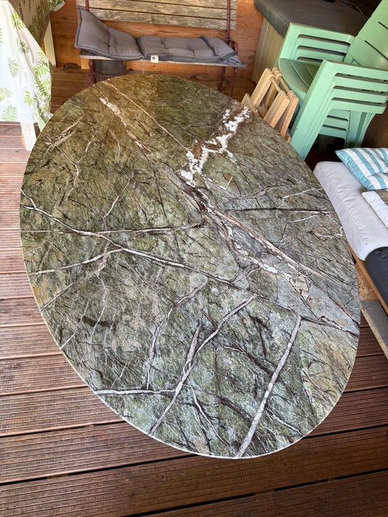 Image 1 of Table de salle à manger ovale Draenert