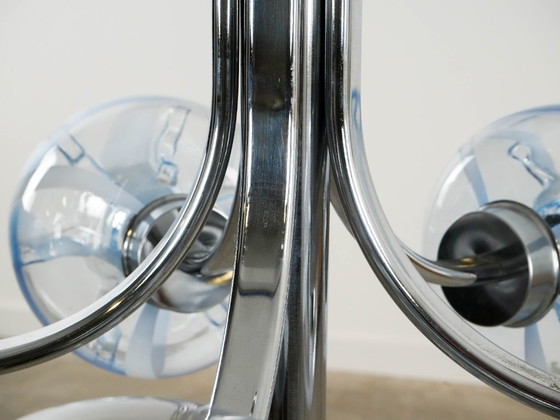 Image 1 of Chandelier, Italian design, Murano glass, 1970s, manufactured in Italy