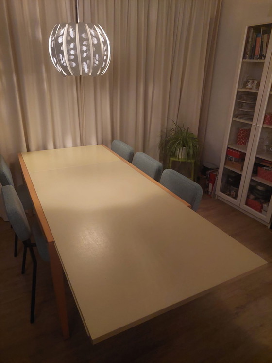 Image 1 of Tavolo allungabile con piano in formica 165-225 × 90 cm