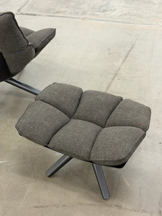 Image 1 of B&B Italia Husk Sessel + Hocker