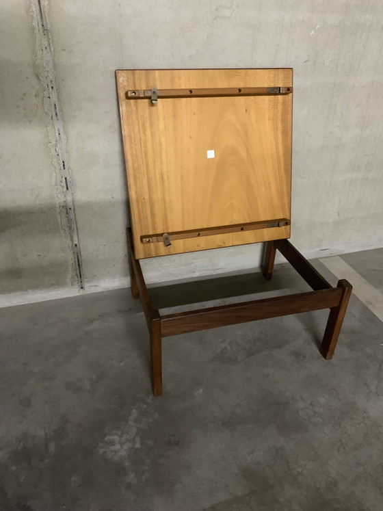 Teakhouten Design Koffie Of Salontafel Van Yngve Ekström Voor Pastoe. – Wood (photo 11 of 13)