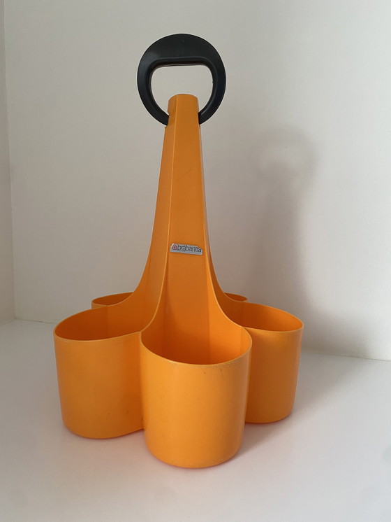 Image 1 of Vintage bottle holder / bottle carrier from Brabantia, 1970s.