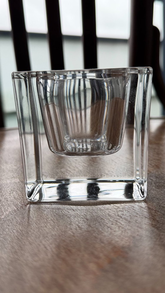 Tealight holder set Ice cube by Kosta Boda – Candle holders, Crystal, Glass (photo 7 of 7)
