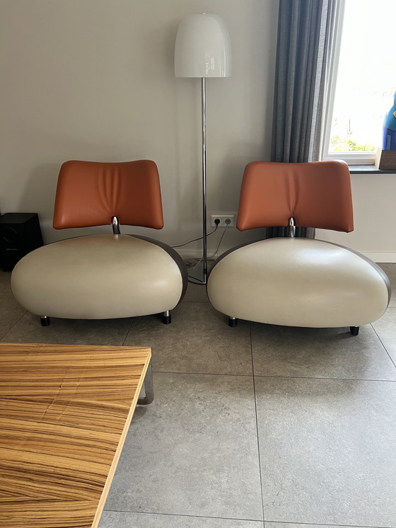 Image 1 of 2 Stück Leolux Pallone Pa Limited Mokassin leer senso