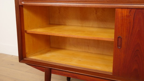 Highboard Vintage avec Bar | Armoire Murale | Teck | 154 Cm – Meuble bar, Wood (photo 13 of 15)