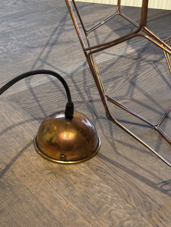 Image 1 of Grande lampe Marrakech en cuivre de 50 cm de diamètre Il s'agit de RoMi