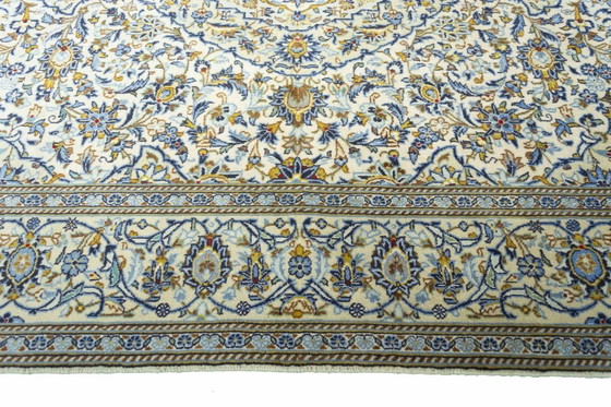 Image 1 of Kashan oriental rug - Hand-knotted from fine cork wool - 210 x 140 cm