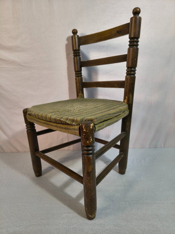 Image 1 of Hochstuhl, 110 Jahre alt