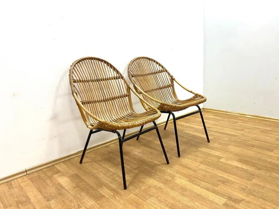 Image 1 of Pair of Armchairs, Alan Fuchs, 1960s, Czechoslovakia