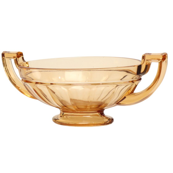 Image 1 of Fruttiera Art Déco Val Saint Lambert Noémie