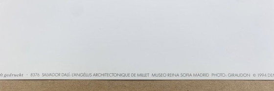 Image 1 of Salvador Dalì: “L'Angelus Architectonique de Milles”