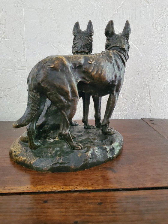 Image 1 of Scultura - Gruppo in bronzo - Firmato Laplanche - XIX secolo (rif. 3759)