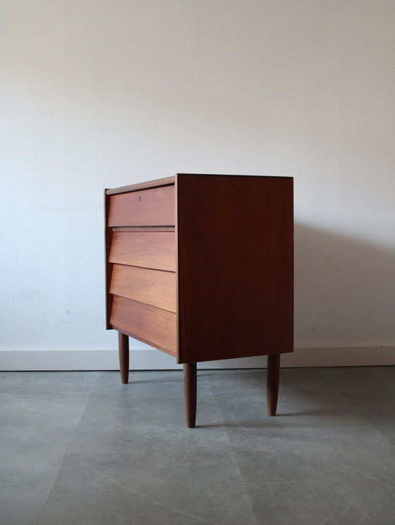 Image 1 of Vintage Danish dressing table/chest of drawers in teak