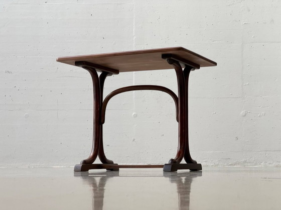 Image 1 of Kindertafel uit het midden van de 20e eeuw, gemaakt van beukenhout, jaren 70.