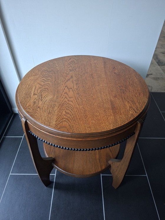 Tavolino da caffè Scuola di Amsterdam, Art Déco 1910-1920 – Tavolini da caffè, Wood (photo 2 of 8)