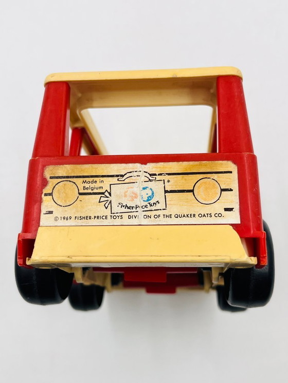 Image 1 of Lot de 4 jouets en bois Fisher-price années 60