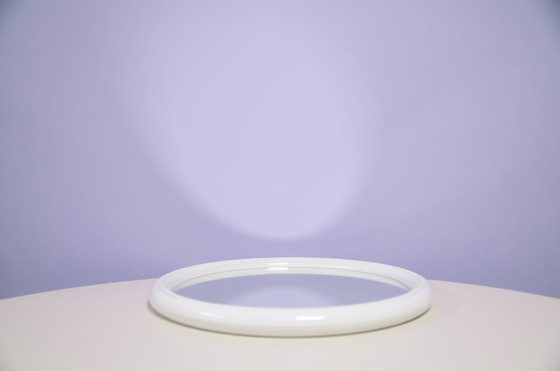 Image 1 of specchio rotondo bianco vintage Tiger