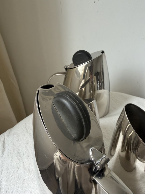 Image 1 of Service à café/thé de collection Bauhaus par Hans Przyrembel