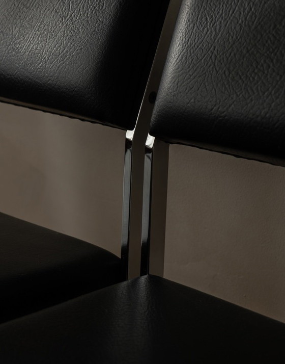 Image 1 of Pastoe SM07 Eetkamerstoelen (set van 4) van Cees Braakman - Nederlands Modernist