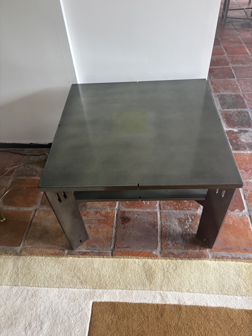 Giorgetti 2x Hoektafel Met Tussenblad – bijzettafels, Glass, Wood (photo 2 of 5)