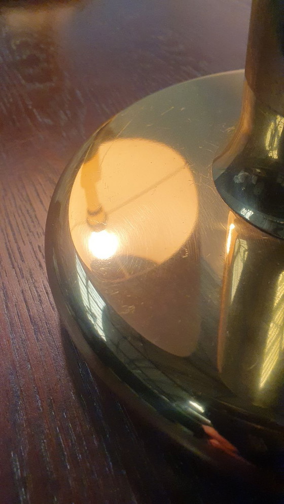 Image 1 of 2x XL Regency brass table lamp Baulmann Leuchten 80s