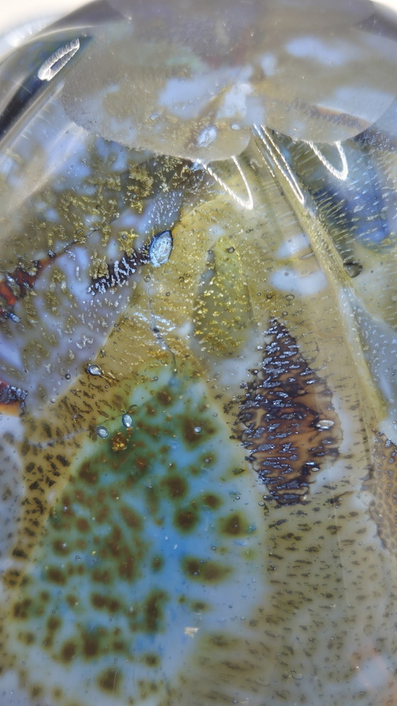 Vintage Murano "Tutti Frutti" Bowl – 1950s/60s – Gold Leaf – Decorative Objects, Glass (photo 12 of 14)