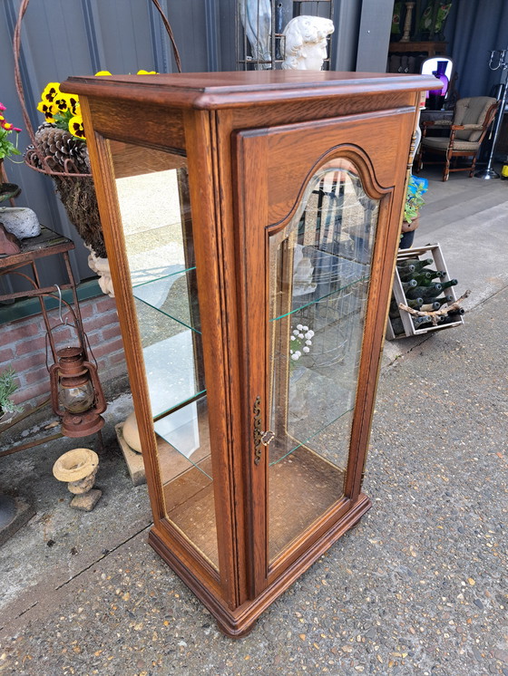 Image 1 of Vetrina classica, mobile porta stoviglie, bar per whisky, mobile porta bevande Dimensioni 61x40 cm e 130 cm di altezza