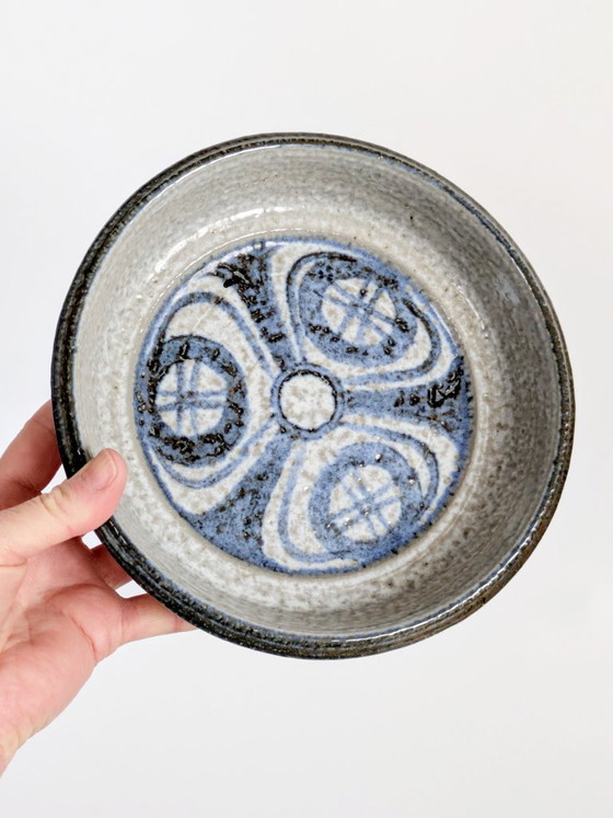 Image 1 of Vintage Søholm Denemarken Steengoed Middenstukkom Ø 19,5 cm