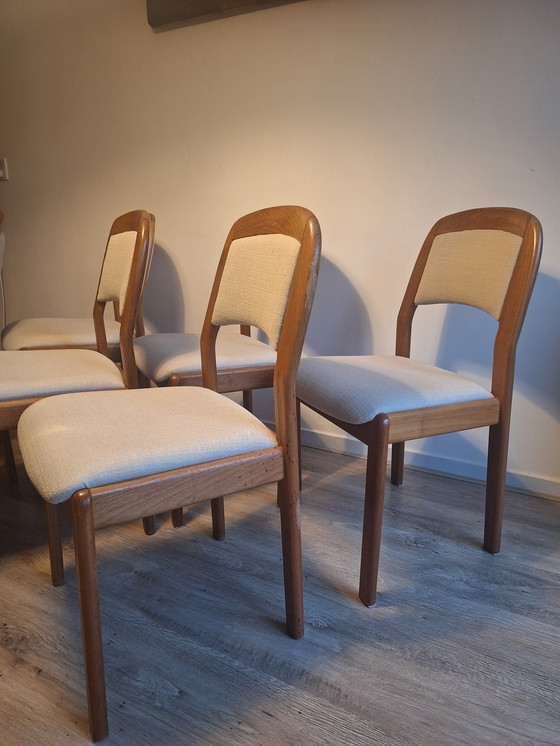 Image 1 of 6 sedie vintage Dyrlund