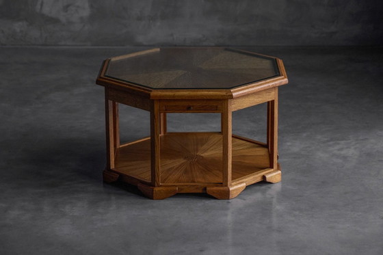 Image 1 of Mesa de centro octogonal Art Déco, Francia, década de 1930