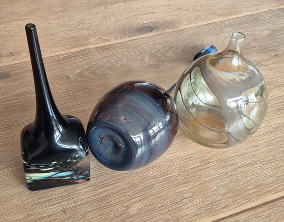 Cabinet Vases Lamp Glass Design Signed – Glass art (photo 7 of 13)