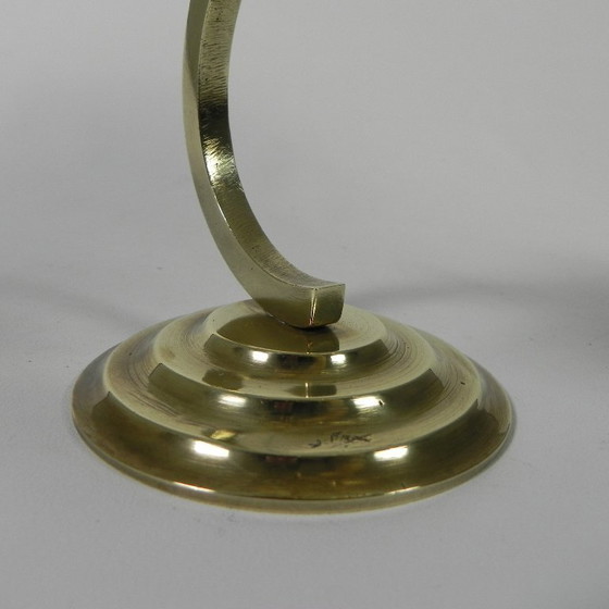 Image 1 of Messingmodell eines Mosquito-Flugzeugs, 1960er Jahre