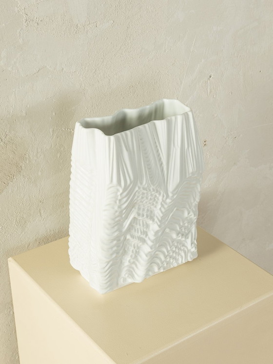 Image 1 of Wave Vase by Martin Freyer for Rosenthal