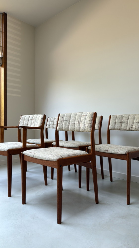 Image 1 of Set da pranzo danese in teak