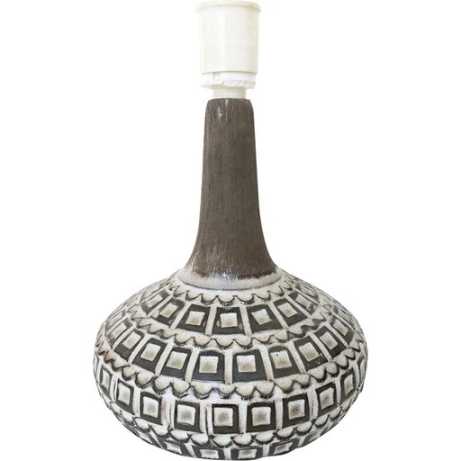 Scandinavische vintage lampvoet van keramiek, 1960-1970