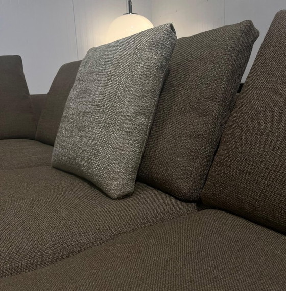 Image 1 of Wie neu Minotti Andersen Ecksofa Taupe + Ottomane
