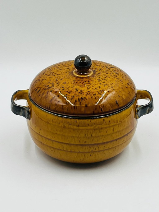 Boch La Louvière vintage keramische terrine met Palma-patroon