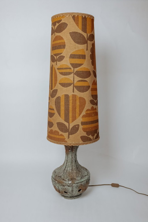 Vintage fat lava West-Germany vloerlamp, jaren 60