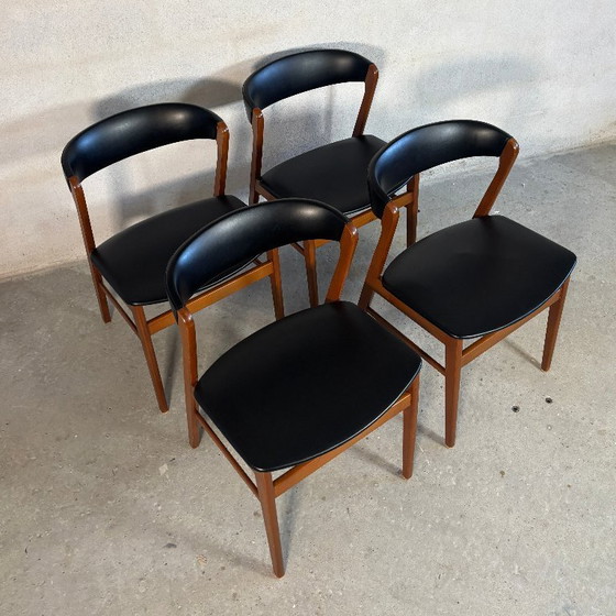 Image 1 of 4x dining chairs by SAX – Danish Vintage