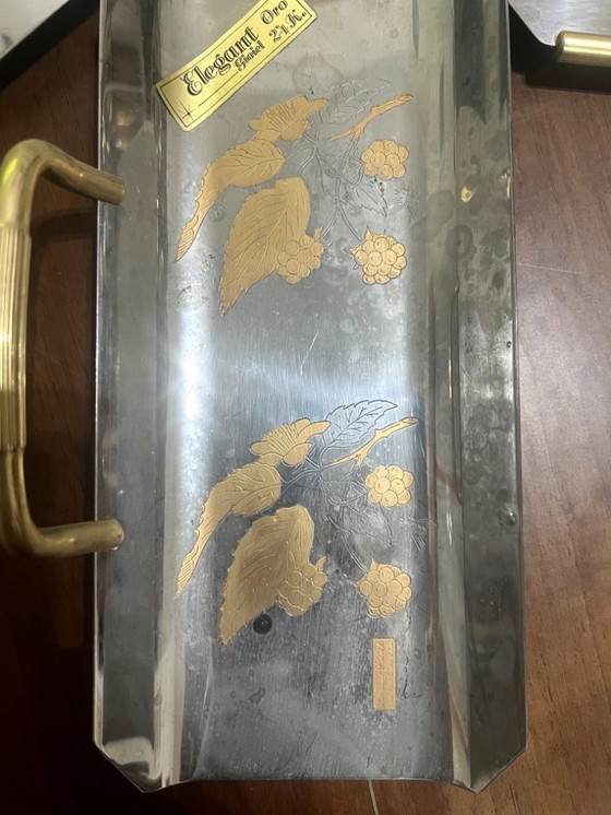 Image 1 of Ensemble de 3 élégants plateaux à bijoux